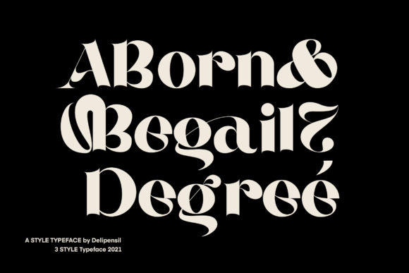 Aborn: A Stylish Serif Font for Web Design