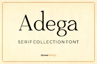 Adega: A Serif Font for Elegant Web Design