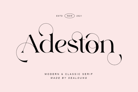 Adestone: A Timeless Serif Font for Business Branding
