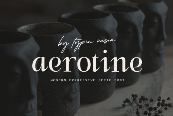 Aerotine: A Bold Serif for Web Design