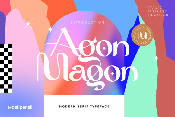 Agon Magon: A Fresh Serif Font