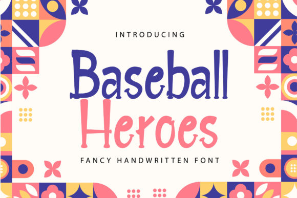 Baseball Heroes Font for Web Design