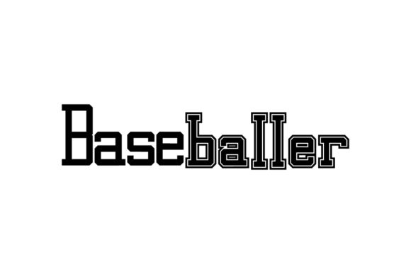 Baseballer: A Serif Font for Bold Branding
