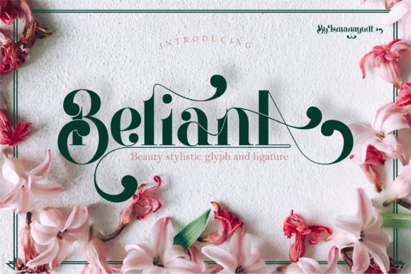 Beliana: A Serif Font for Creative Projects
