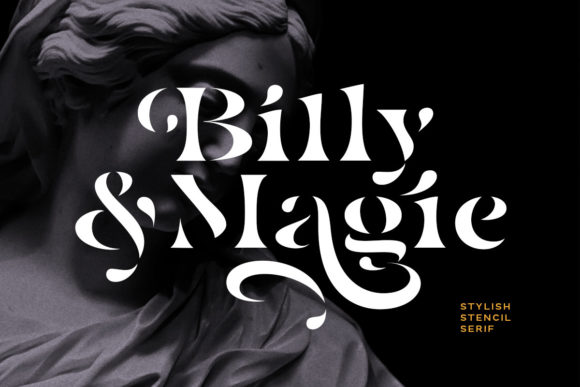Billy Magie Font: Elegant Serif for Creative Projects
