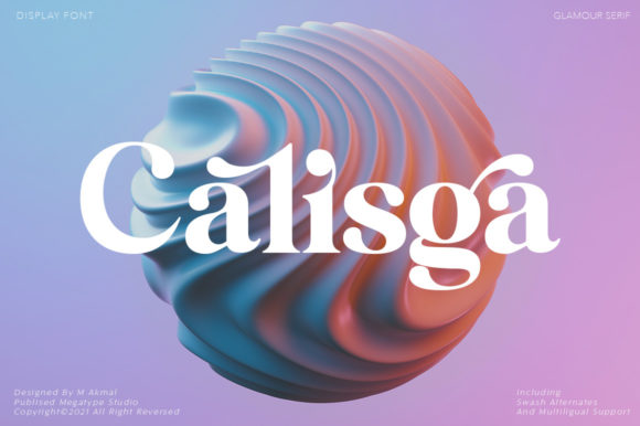 Calisga: A Stylish Serif Font