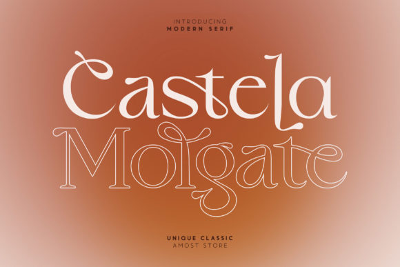 Castela Molgate: A Serif Font for Digital Design