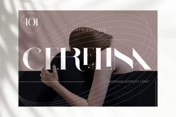 Cerelina: A Bold Serif for Impactful Campaigns