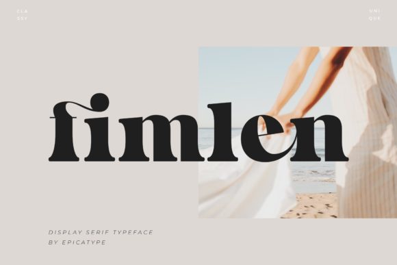 Fimlen: A Classy Serif Font for Campaigns