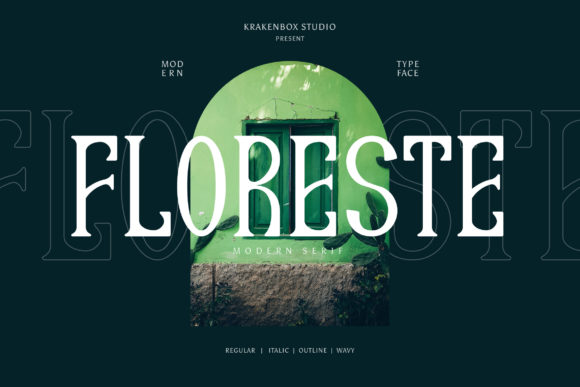 Floreste: A Serif Font for Web Design