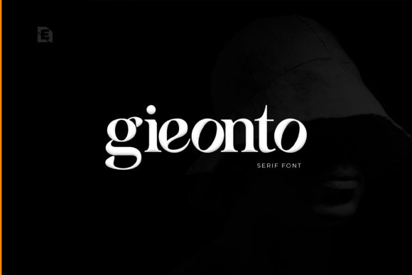 Gieonto: A Bold Serif Font for Editorial Design