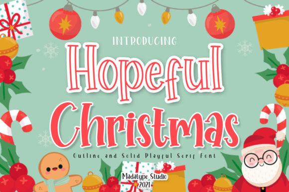 Hopeful Christmas Font Review