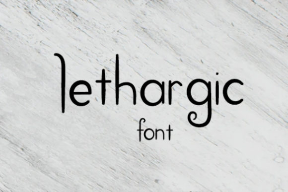 Lethargic: A Serif Font for Professional Branding