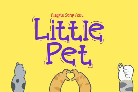 Little Pet Font for Creative Design