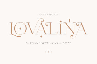 Lovalina: A Serif Font for Professional Branding