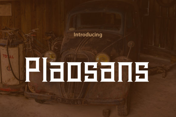 Plaosans: A Clean Serif Font for Business