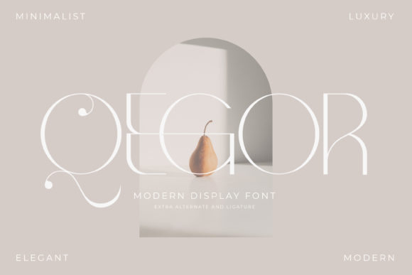 Qegor: A Charming Serif Font