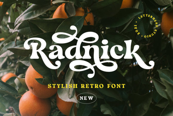 Radnick: A Stylish Serif Font