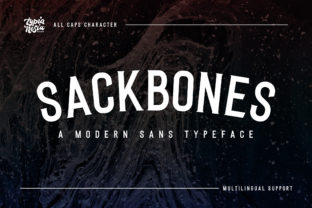 Sackbones Font: Bold & Unique