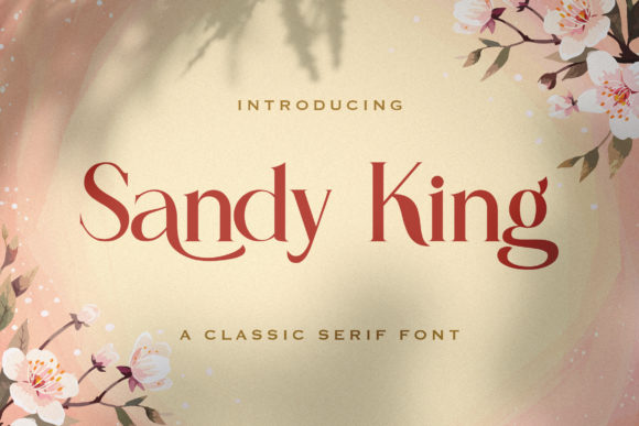 Sandy King: A Font for Business Style