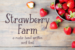 Strawberry Farm Font for Web Design