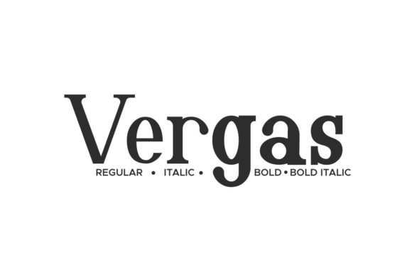Vergas: A Serif Font for Bold Campaigns